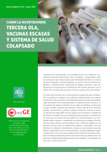 Cunde la incertidumbre tercera ola, vacunas escasas y sistema de salud colapsado